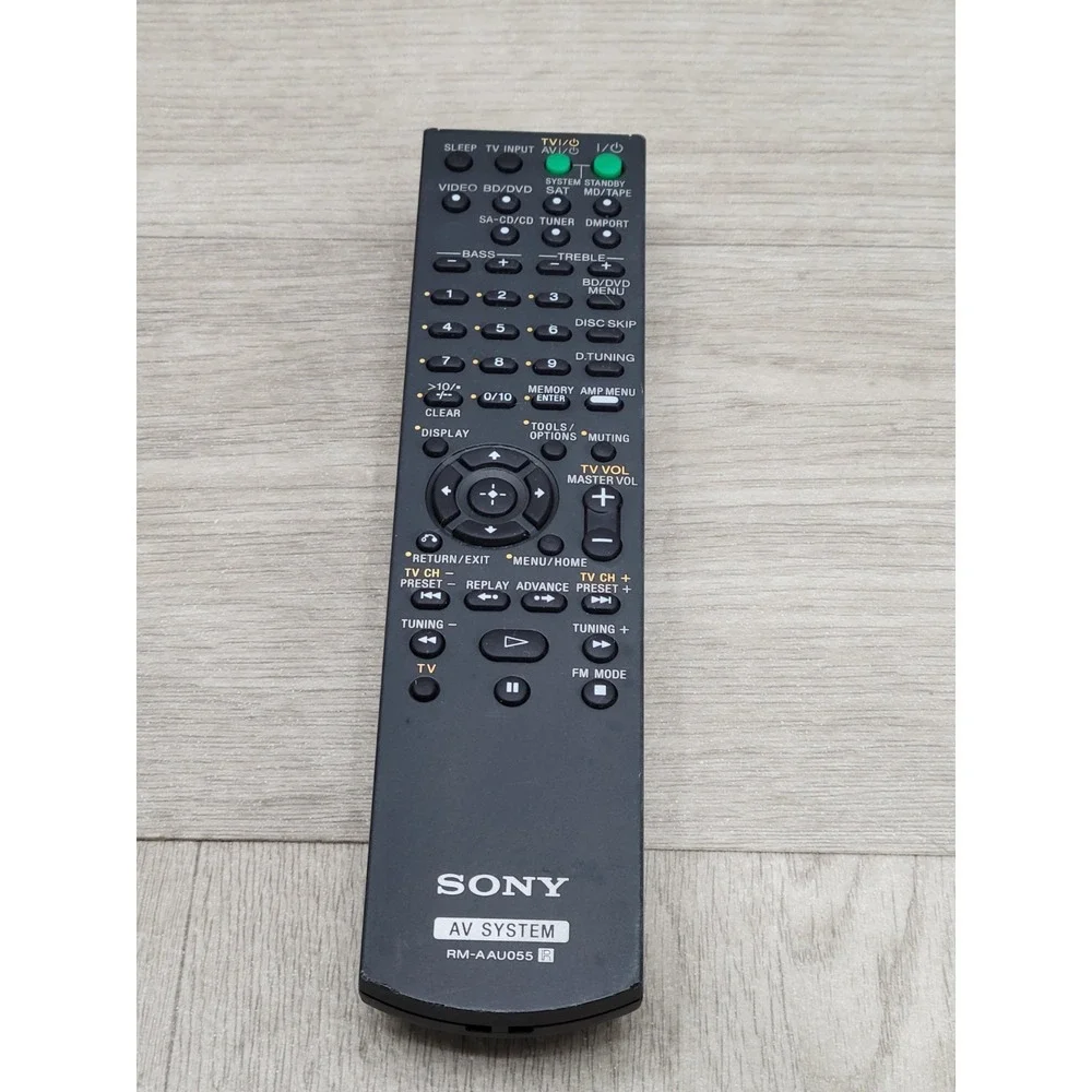 Sony RM-AAU055 Genuine OEM Remote Control STR-DH100 AV Receiver Tested Working